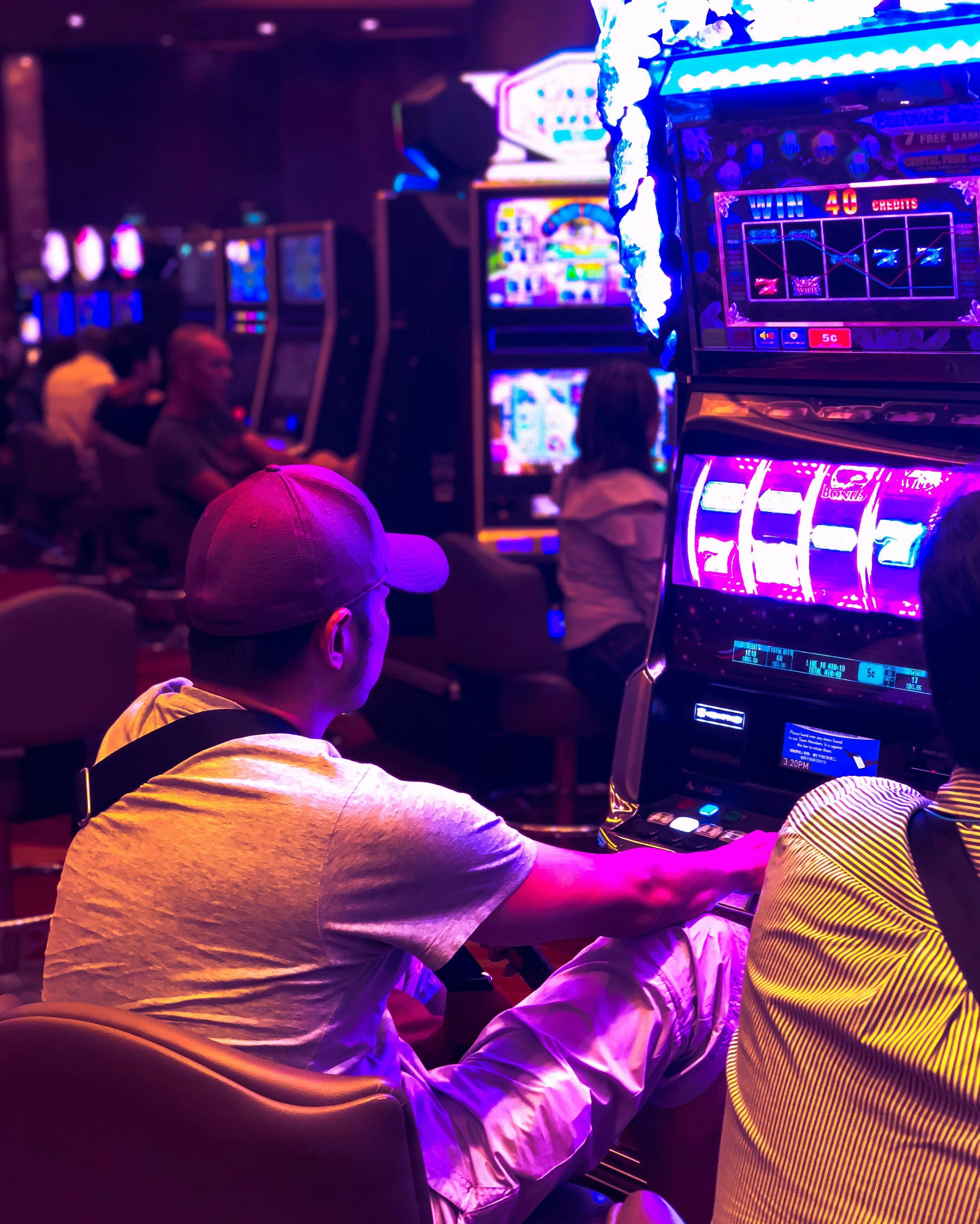 Decoratief beeld bij roulette
